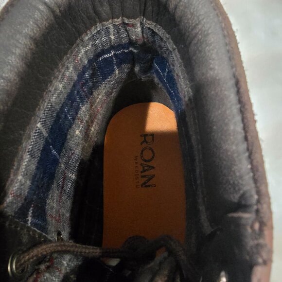 Roan by Bed Stu Lecture Boots Distressed Leather Burgundy Men's Size 10 NEW - Picture 9 of 9